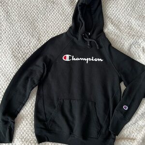 Champion Black Hoodie